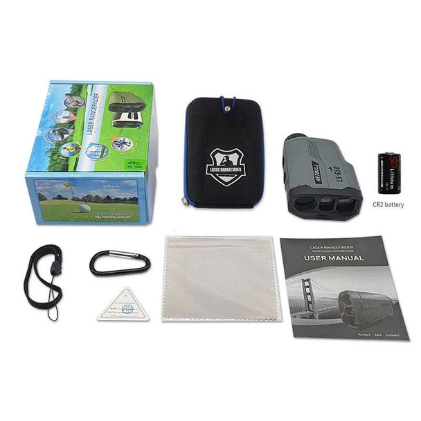 ARTBULL LS-650 Outdoor Golf Laser Rangefinder 650m Altimeter Telescope