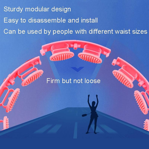 8-shape 14 Sections Removable Fitness Ring With Soft Rubber Massage Point