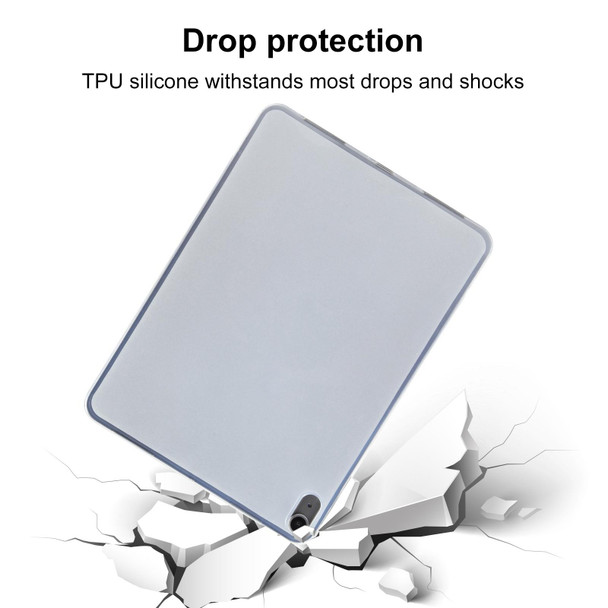 For Lenovo Tab M8 4th Gen TPU Tablet Case (Frosted Clear)