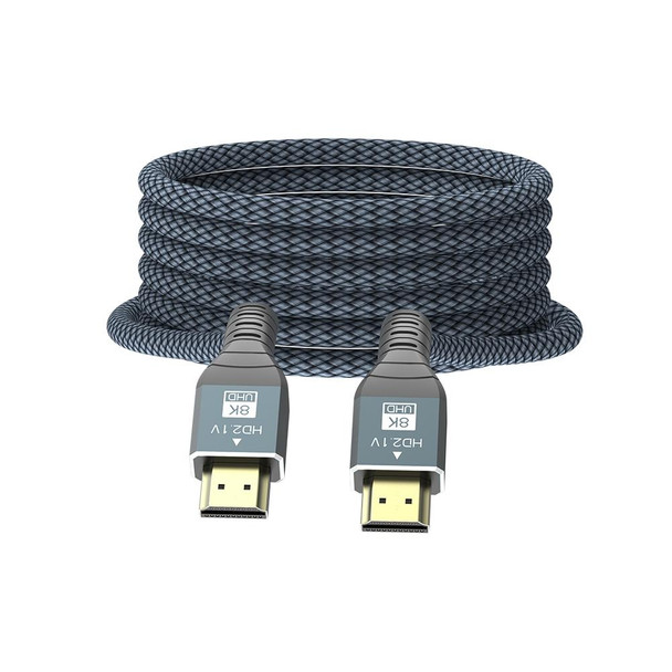 2m HDMI 2.1 Version 8K 60Hz UHD 48Gbps Cable(Grey)