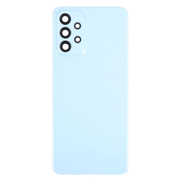 For Samsung Galaxy A23 5G SM-A236A Original Battery Back Cover with Camera Lens Cover(Blue)