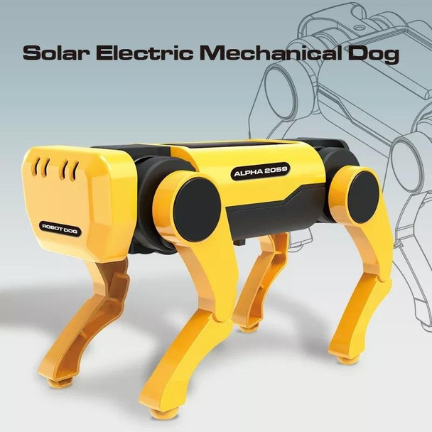 Children Science Experiment Educational Toy DIY Solar Assembling Toys(Puppy)