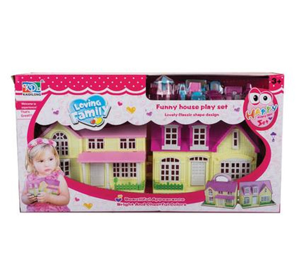 Play-Set Doll House With Acc
