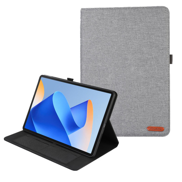 For Huawei MatePad Air 11.5 inch Fabric Leatherette Tablet Case(Grey)