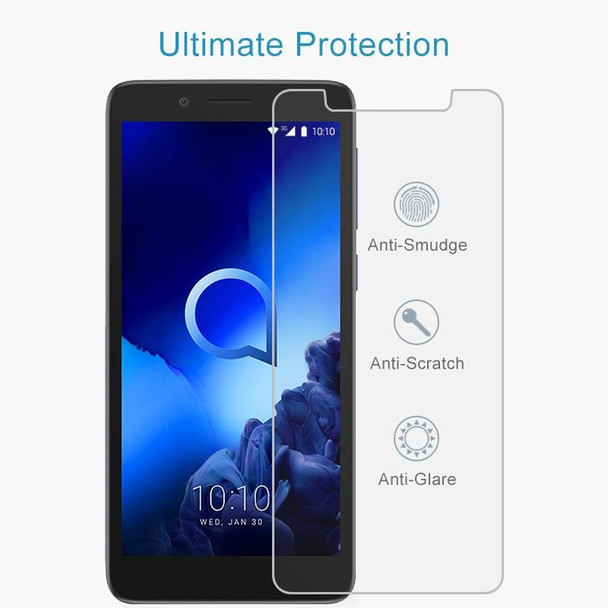 Alcatel 1C 2.5D Non-Full Screen Tempered Glass Film