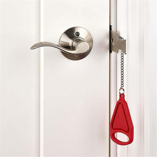 Portable Security Lock Door Lock Anti-theft Lock, Style:Widen Lock