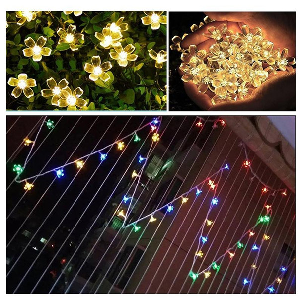 3m 20 LEDs Cherry Blossom  Holiday Decorative Light, Battery Powered (Colorful Light)