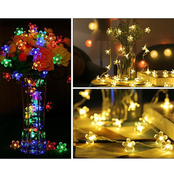 3m 20 LEDs Cherry Blossom  Holiday Decorative Light, Battery Powered (Colorful Light)
