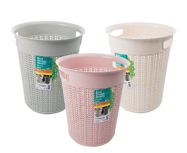 Wastepaper-Basket Plastic - 30cm H, 12L