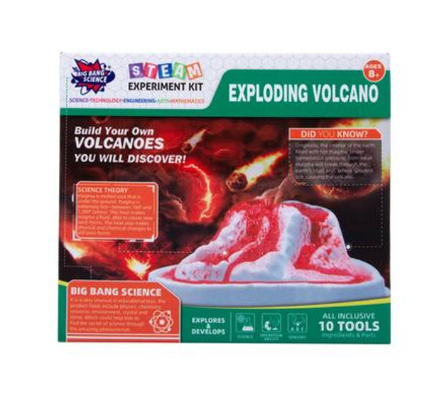 Edu Experiment Exploding Volcano