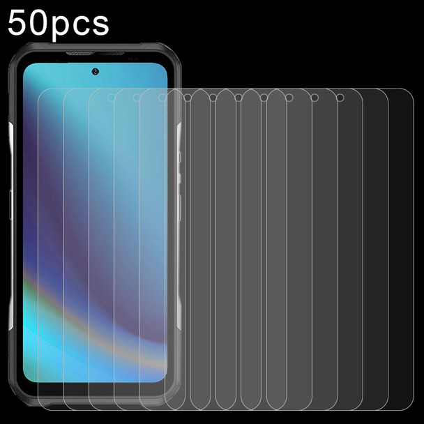 For DOOGEE V20 Pro 50pcs 0.26mm 9H 2.5D Tempered Glass Film