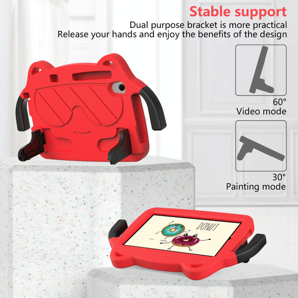 For Huawei MatePad T8 8.0 2020 Ice Baby EVA Shockproof Hard PC Tablet Case(Red+Black)