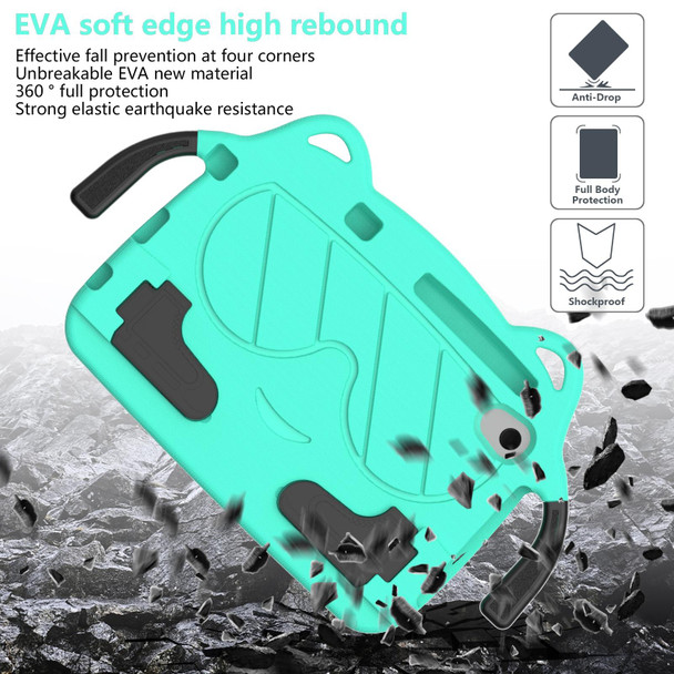 For Lenovo Tab M8 8506X 3rd Gen Ice Baby EVA Shockproof Hard PC Tablet Case(Mint Green+Black)