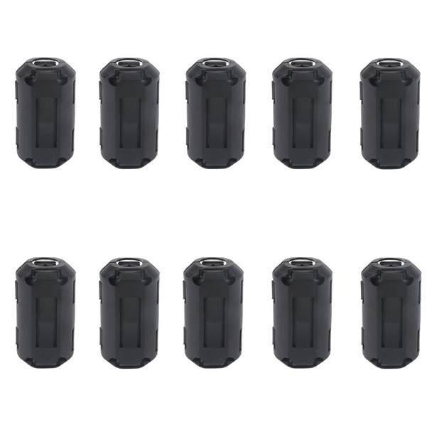 10 PCS / Pack 9mm Anti-interference Degaussing Ring Ferrite Ring Cable Clip Core Noise Suppressor Filter