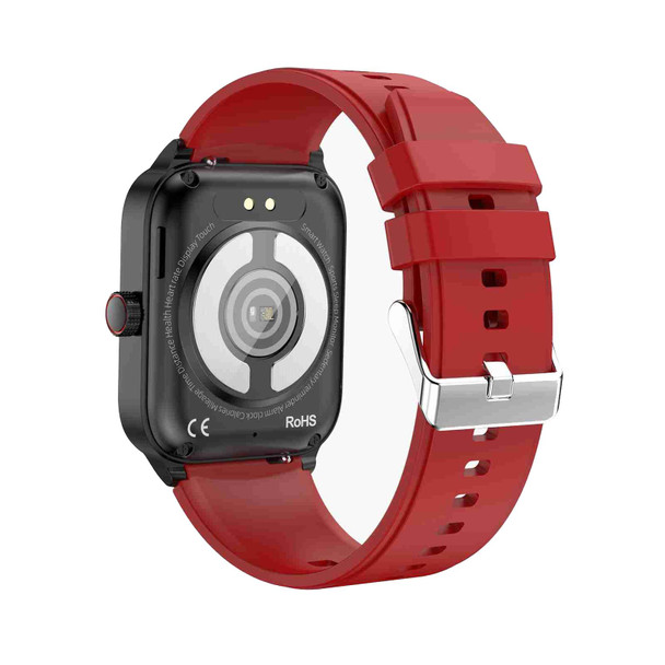 ET540 1.91 inch IP67 Waterproof Silicone Band Smart Watch, Support ECG / Non-invasive Blood Glucose Measurement(Red)