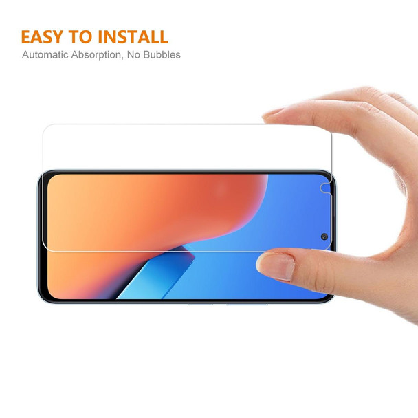 For Xiaomi Redmi 12 2pcs ENKAY Hat-Prince 0.26mm 9H 2.5D High Aluminum-silicon Tempered Glass Film