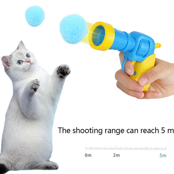 100pcs Colorful Plush Ball Pet Chew Ball Cat Interactive Toy