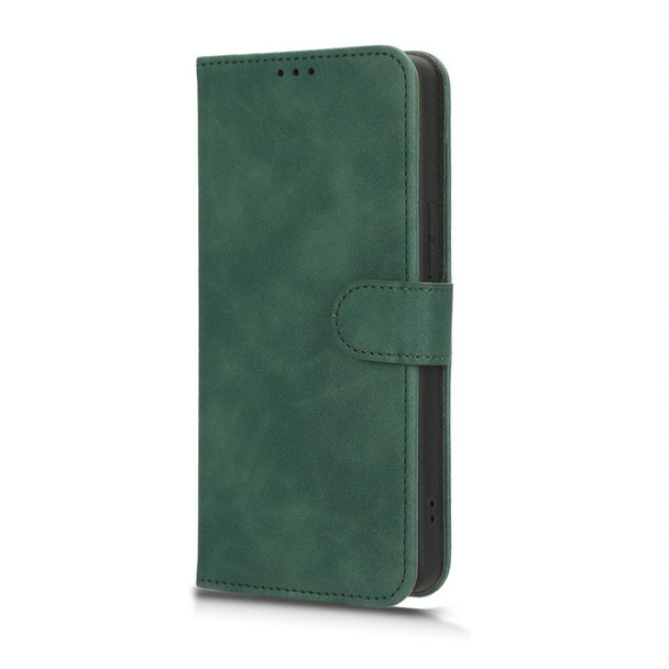 For TECNO Camon 20 Premier Skin Feel Magnetic Flip Leatherette Phone Case(Green)