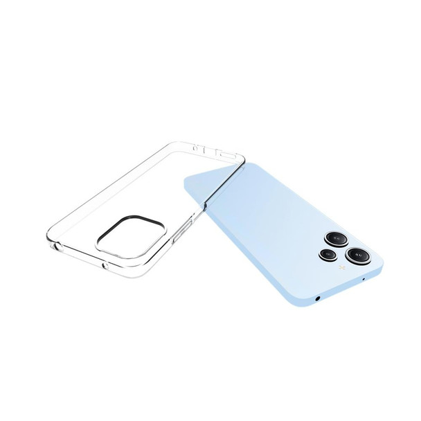 For Xiaomi Redmi 12 4G Waterproof Texture TPU Phone Case(Transparent)