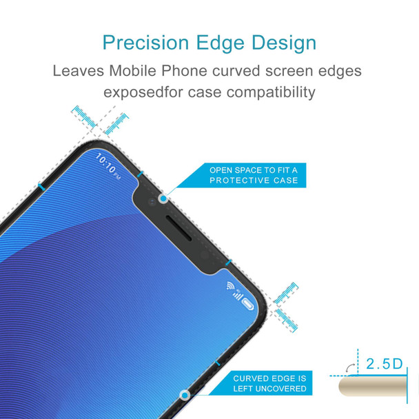 10 PCS 0.26mm 9H 2.5D Tempered Glass Film - Alcatel 5V