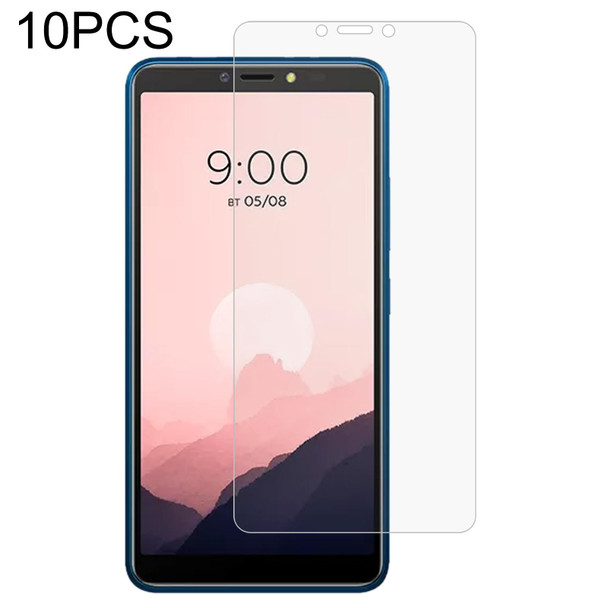 10 PCS 0.26mm 9H 2.5D Tempered Glass Film - BQ 6030G Practic