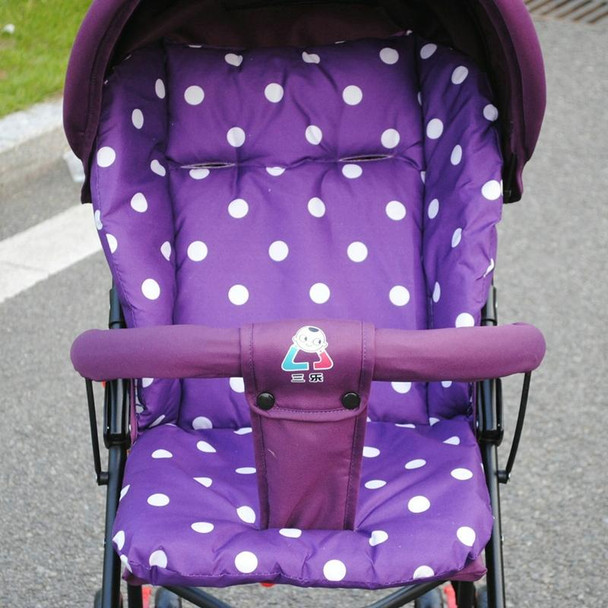 Baby Stroller Cushion  Waterproof Child Pushchair Feeding Chair Thick Mat(Blue)