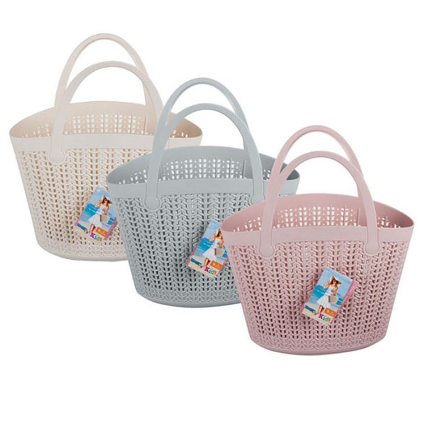 Bag Shopper Basket Plastic – 30cm X 20cm X 10cm