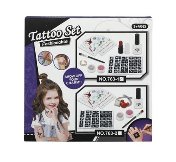 Playset Beauty Sparkly Tattoo Kit