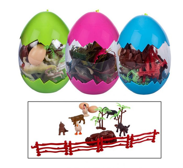 Animals Assorted 15Pc In Egg Collect Me