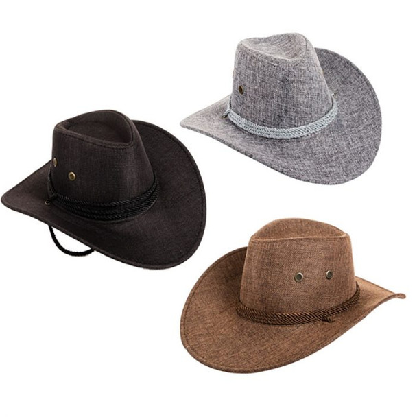 Men’s Woven Hat – 37cm, Assorted Colours