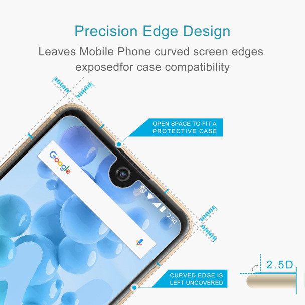 10 PCS 0.26mm 9H 2.5D Tempered Glass Film - Wiko View2 Pro