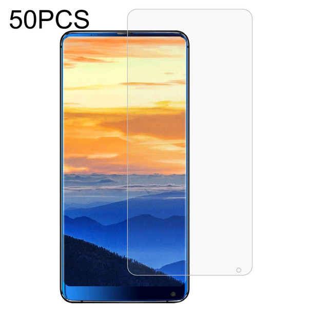 50 PCS 0.26mm 9H 2.5D Tempered Glass Film - VKworld S8