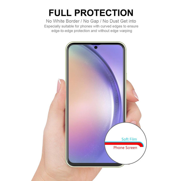 For Samsung Galaxy A54 5G 5pcs ENKAY Hat-Prince Full Glue Coverage Soft Explosion-proof Hydrogel Film