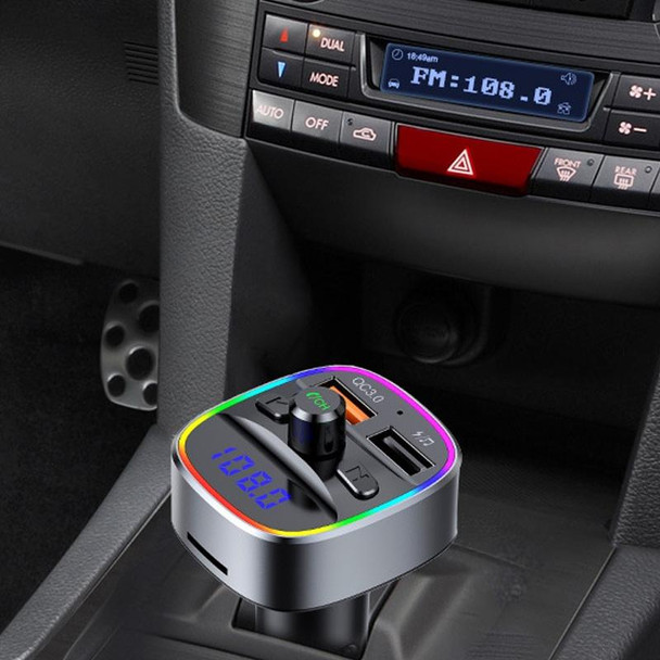 T25Q Car MP3 Bluetooth Player Charger