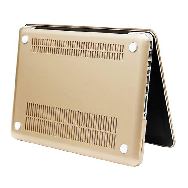 Frosted Hard Protective Case for Macbook Pro 15.4 inch  (A1286)(Gold)