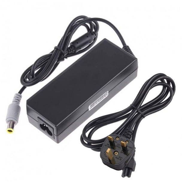 UK Plug AC Adapter 20V 4.5A 90W for Lenovo Notebook, Output Tips: 8.0x7.4mm