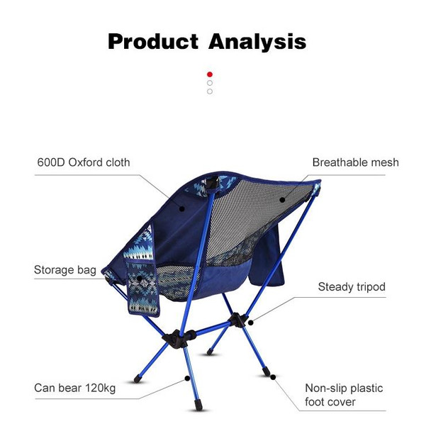 AOTU AT6741 Outdoor Portable Foldable Aluminum Alloy Chair