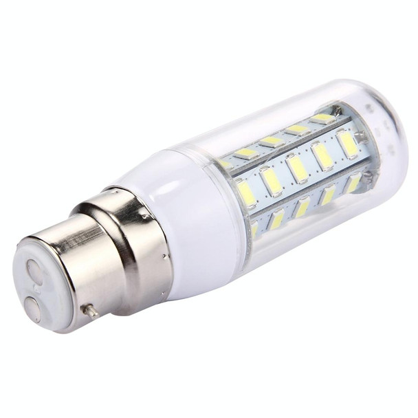B22 3.5W 36 LEDs SMD 5730 LED Corn Light Bulb, AC 12-80V (White Light)