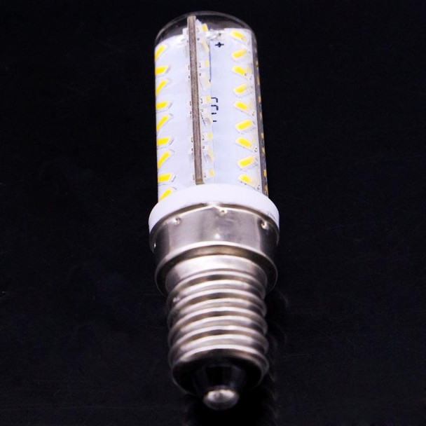 E14 3.5W 200-230LM  Corn Light Bulb, 72 LED SMD 3014, Warm White Light, Adjustable Brightness, AC 220V