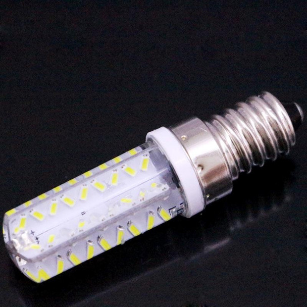 E14 3.5W 200-230LM  Corn Light Bulb, 72 LED SMD 3014, White Light, Adjustable Brightness, AC 220V