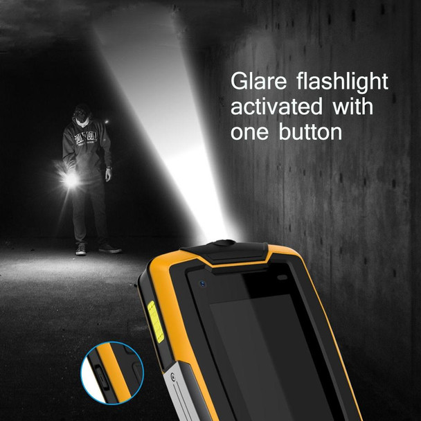 SERVO X7 Plus Rugged Phone, 2GB+16GB, IP68 Waterproof Dustproof Shockproof, Front Fingerprint Identification, 2.45 inch Android 6.0 MTK6737 Quad Core 1.3GHz, NFC, OTG, Network: 4G, Support Google Play(Yellow)