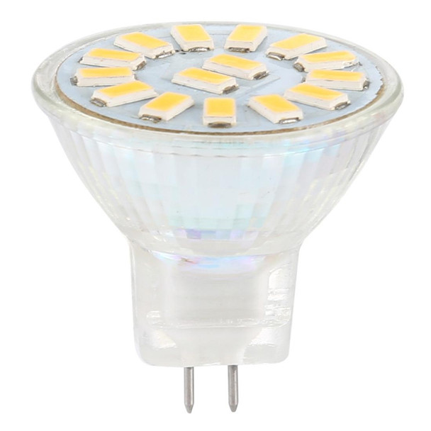 MR11 15 LEDs 5730 SMD LED Spotlight, AC / DC 12-30V(Warm White)