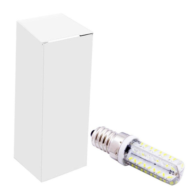 E14 3.5W 200-230LM  Corn Light Bulb, 72 LED SMD 3014, Adjustable Brightness, AC 110V(White Light)