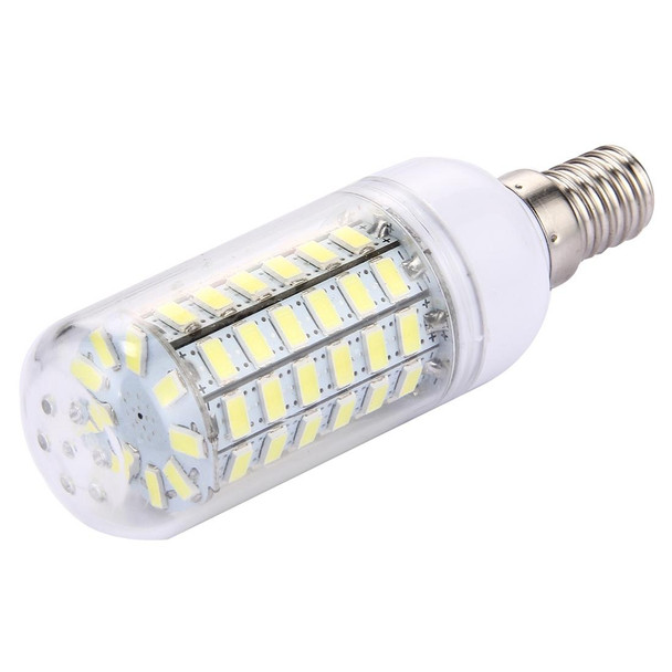 E14 5.5W 69 LEDs SMD 5730 LED Corn Light Bulb, AC 110-130V (White Light)