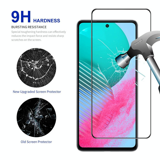 For Samsung Galaxy M54 / F54 ENKAY Full Glue High Aluminum-silicon Tempered Glass Film