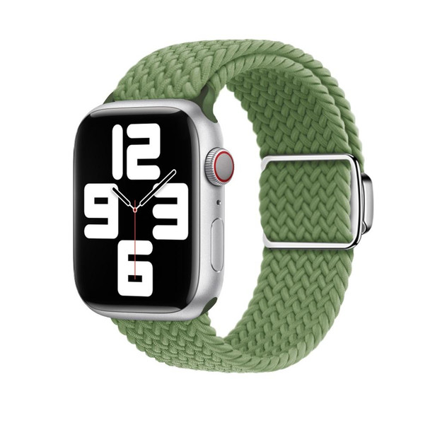 For Apple Watch 42mm Nylon Loop Magnetic Buckle Watch Band(Cactus)