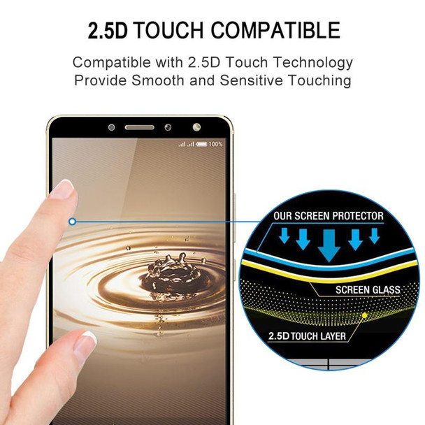 For Tecno Phantom 6 Plus Full Glue Full Screen Tempered Glass Film