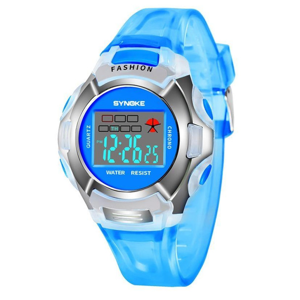 SYNOKE 99329 Waterproof Luminous Sports Electronic Watch for Children(Red)