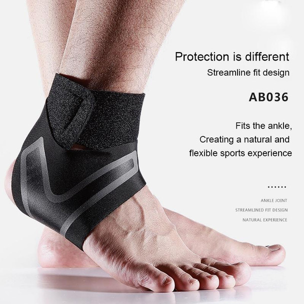 2 PCS Sport Ankle Support Elastic High Protect Sports Ankle Equipment Safety Running Basketball Ankle Brace Support, Size:S(Right)