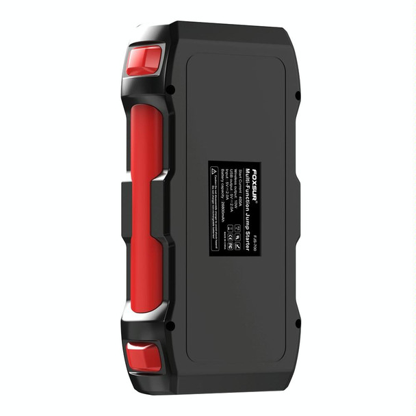 FOXSUR FJS-700 12V Car Multifunctional Wireless Charging Emergency Start Power Supply (Red)